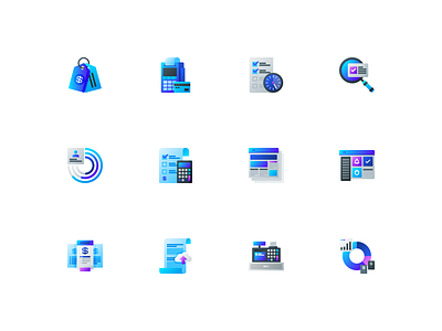 Sponsolo Icon Set 01 email homepage icon icon set illustration landing page newsletter sponsolo ui ux