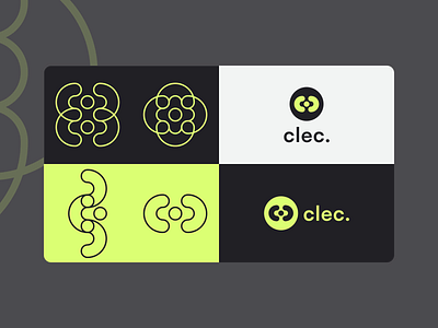 clec. - Logo Concept branding graphic design logo modern logo modular variable