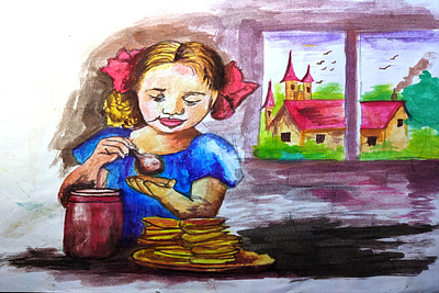 children book illustrations animation book children illustration kid watercolor