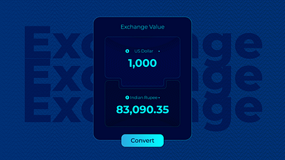 Money - Everyday's Currency (Money Exchange Website) branding graphic design ui