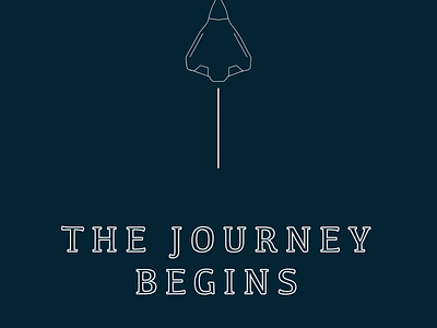 The Journey Begins 2 branding design designs graphic design logo