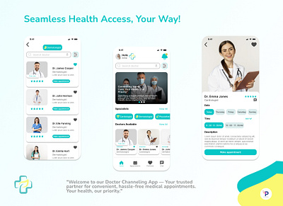 Medical Appointment App - sample design app appdesign appui branding design doctor doctorchanneling illustration inspiration medicalapp medicalappui medicare mobile mobileapps onlinebooking onlinemedical ui uidesign uiux ux