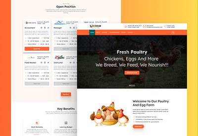 Nourish Poultry Farm (Redesign) ui