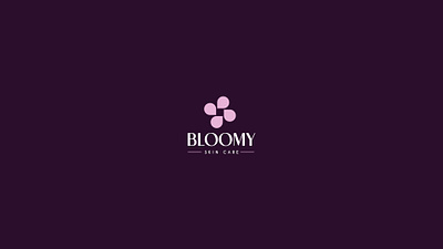 Bloomy Brand Identity branding graphic design logo makeup skincare visual identity
