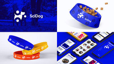 SciDog Brand Identity brand identity branding logo visual identity