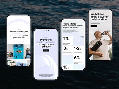 DLS Mobile Website design graphic design health healthy life interaction design interface lifestyle medtech mobile design mobile website responsive website ui user experience user interface ux web web design website wellbeing wellness