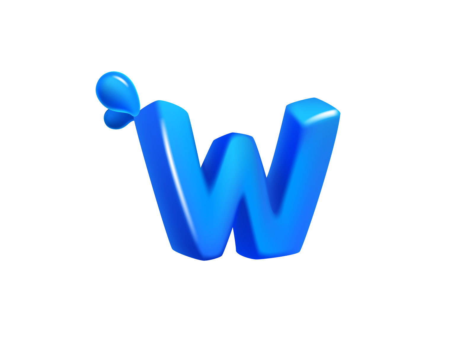Water Letter W By Roma Korolev Kaer Logo On Dribbble Water Letter W By Roma Korolev Kaer Logo On Dribbble