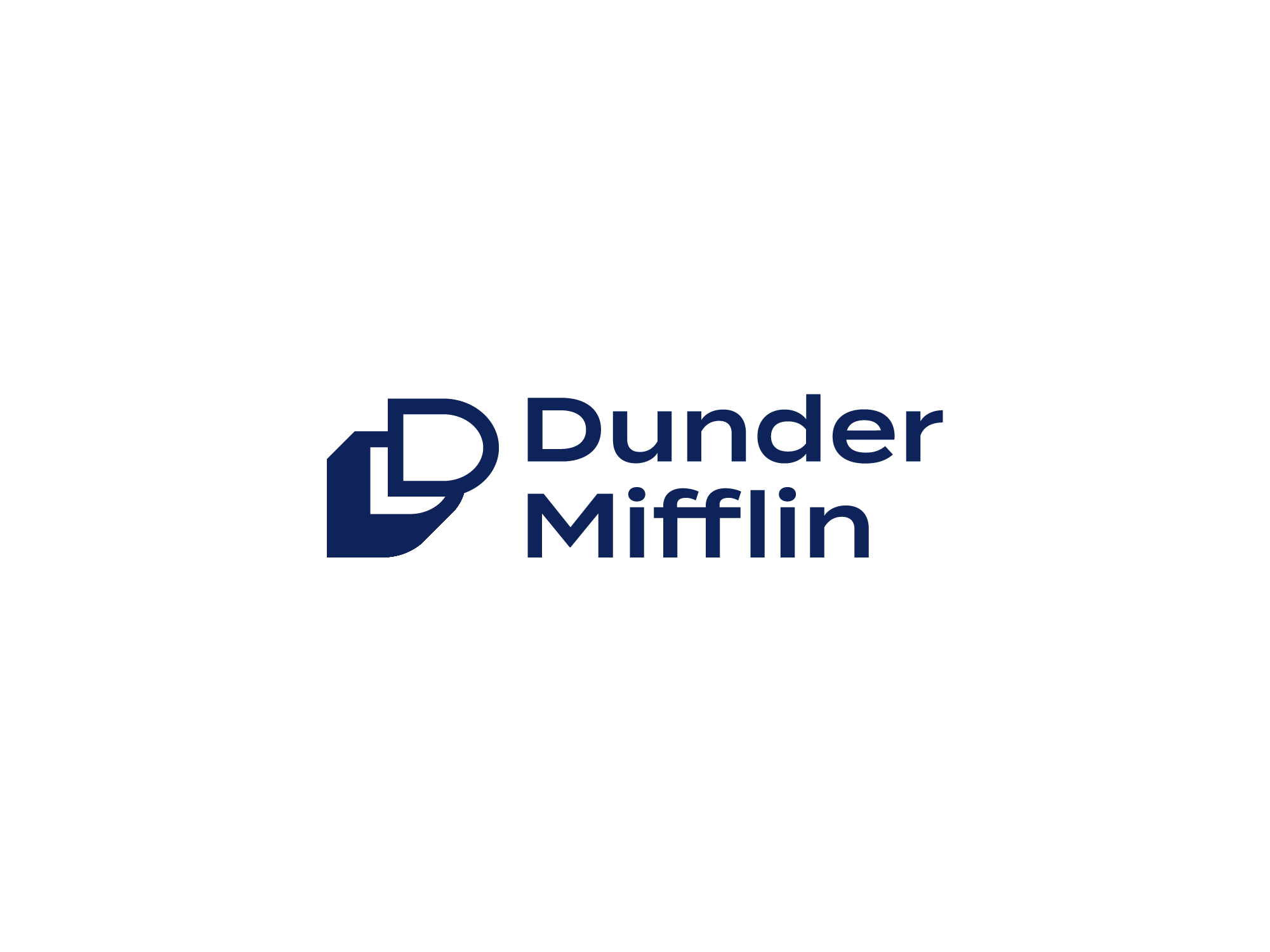 Dunder Mifflin - Logo rebrand by Theofficiel on Dribbble