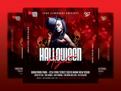 Halloween Flyer event halloween halloween 2023 halloween flyer halloween horror night halloween month halloween night halloween party halloween week halloween2023 happy halloween horror night instagram party pumpkin craving scary halloween spooky month spooky night usa holiday weekend