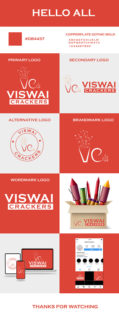 Viswai Crackers - Logo Design brand design brand identity branding crackers crackers branding diwali diwali celebration logo logo design retail wholesale