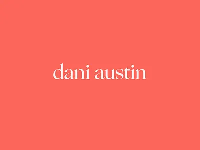 Logo + Brand identity for Dani Austin