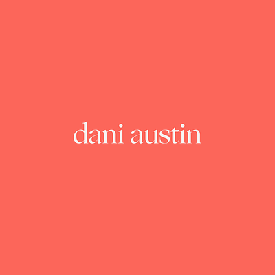 Logo + Brand identity for Dani Austin