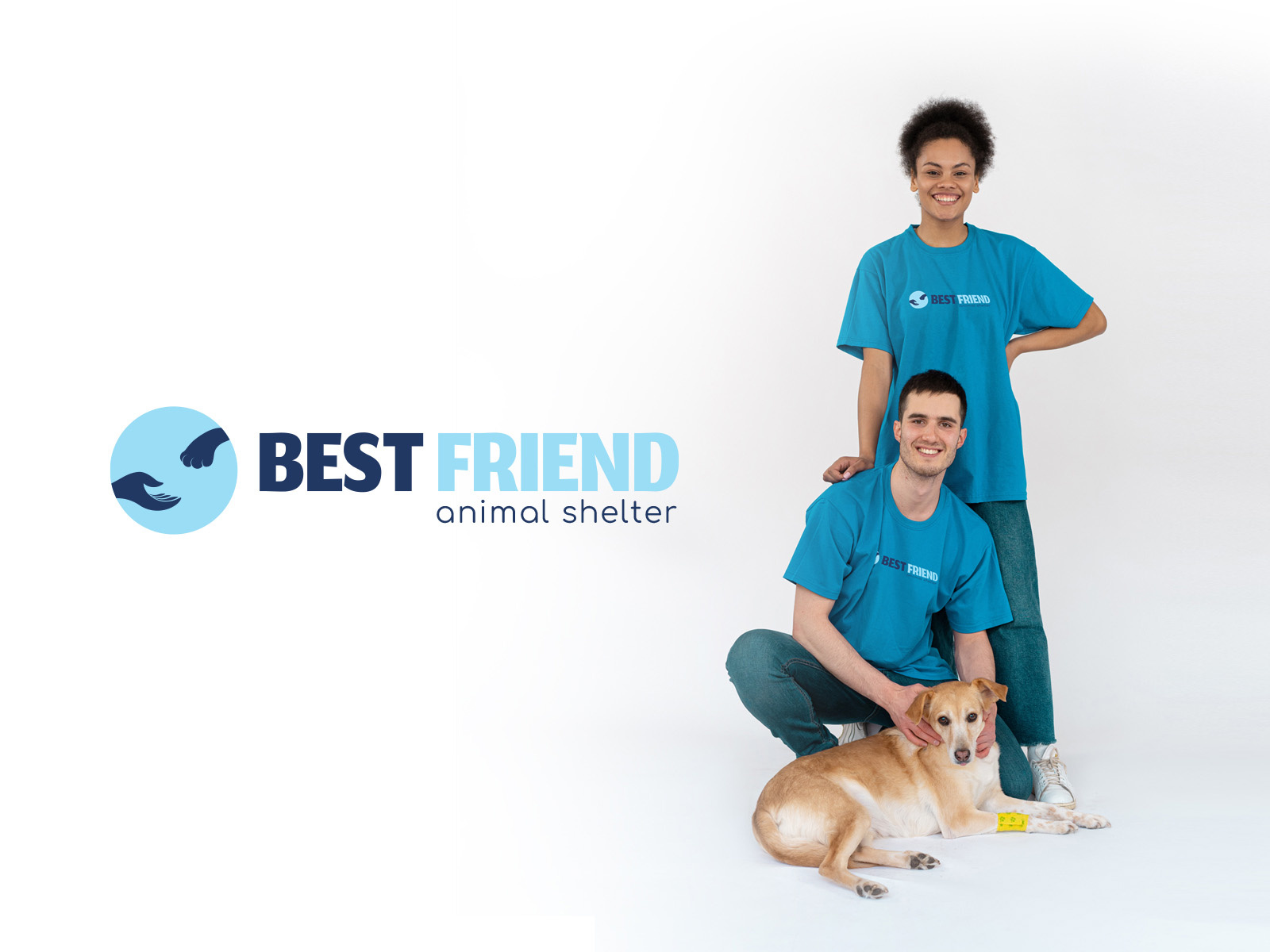 Logo for animal shelter animal branding graphic design logo pet shelter