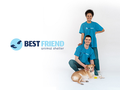 Logo for animal shelter animal branding graphic design logo pet shelter