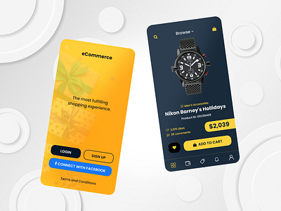 Watch eCommerce App UI Design app design ecommerce app ui ecommerce app ui design ecommerce ui mobile app mobile app design ui ui design watch ecommerce app watch ecommerce app ui