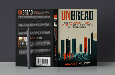 UNBREAD THE UNCONVENTIONAL JOURNEY OF THE MINORITY ENTREPRENEU 3d animation book bookcover branding graphic design illustration kdp kindle logo motion graphics paperback ui