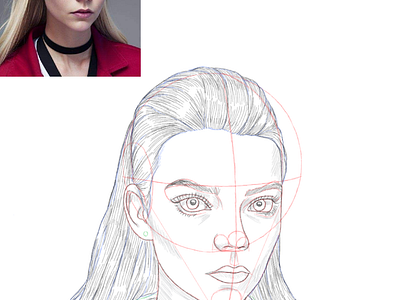 Anya Taylor-Joy Portrait Sketch Study actress anya taylor joy art arte arte ozgaleano boceto design dibujo digitalart drawing fanart mexico model ozgaleano paper pencil portrait retrato sketch study