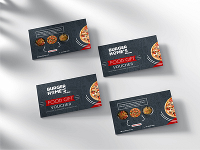 Burger Voucher burger burgervoucher coupon designer food foodvoucher graphic design noodles pizzavoucher scheme template voucher