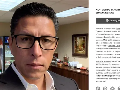 About.me business leader ceo chief executive officer family oriented norberto madrigal