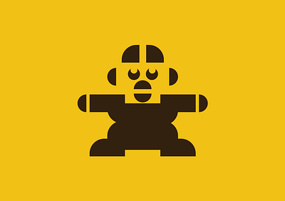 Monkey Logo branding design graphic design logo vector web design