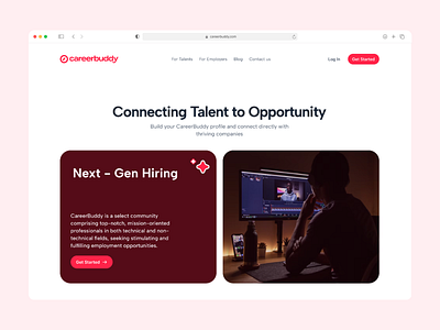 Careerbuddy Website Redesign career website