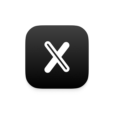 X App Logo app branding concept design figma icon logo ui ux x