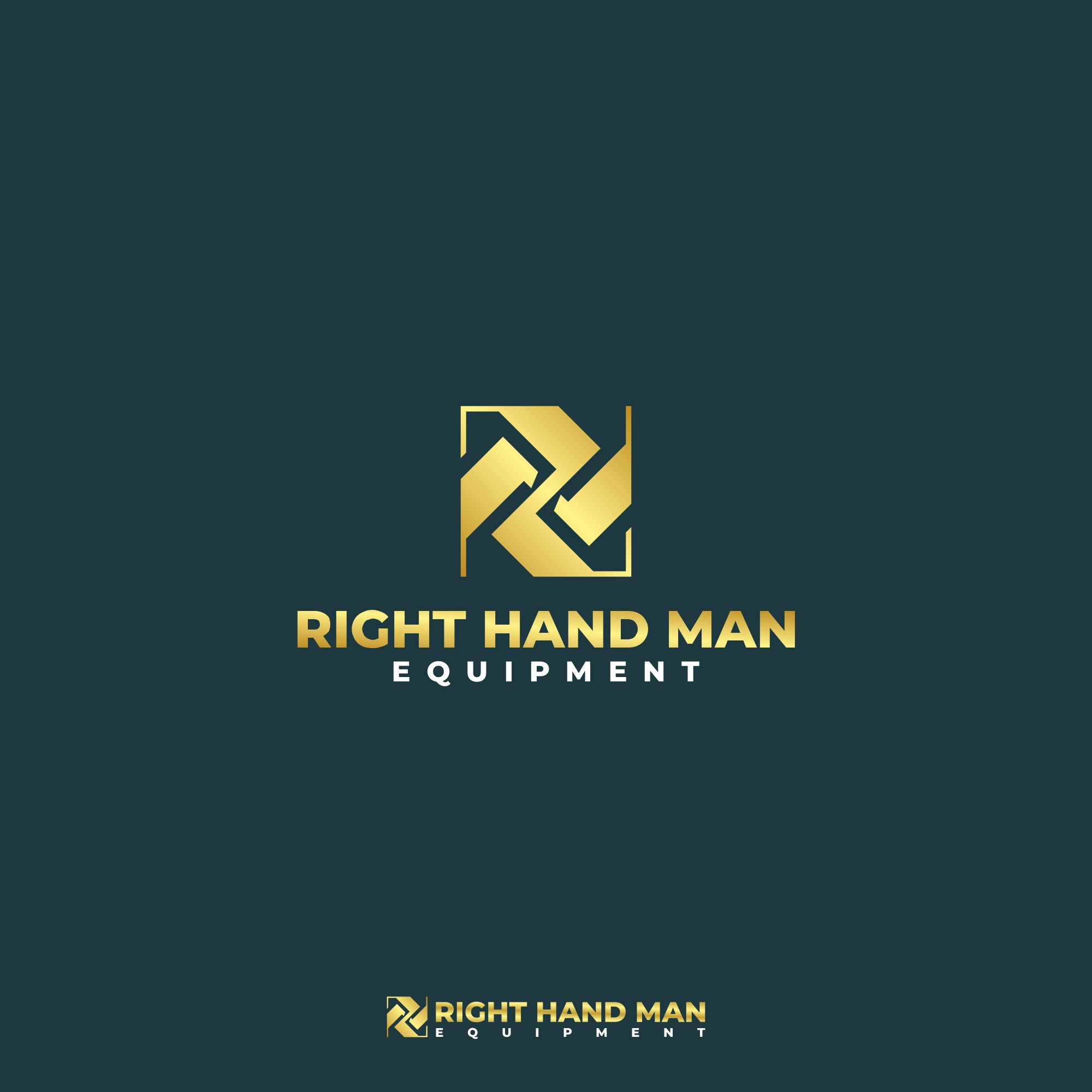 Logo Design For 'RIGHT HAND MAN' app brand logo branding branding design business logo design graphic design graphic designer illustration logo logo design logo designer logo maker logotype modern logo motion graphics professional logo ui ux vector