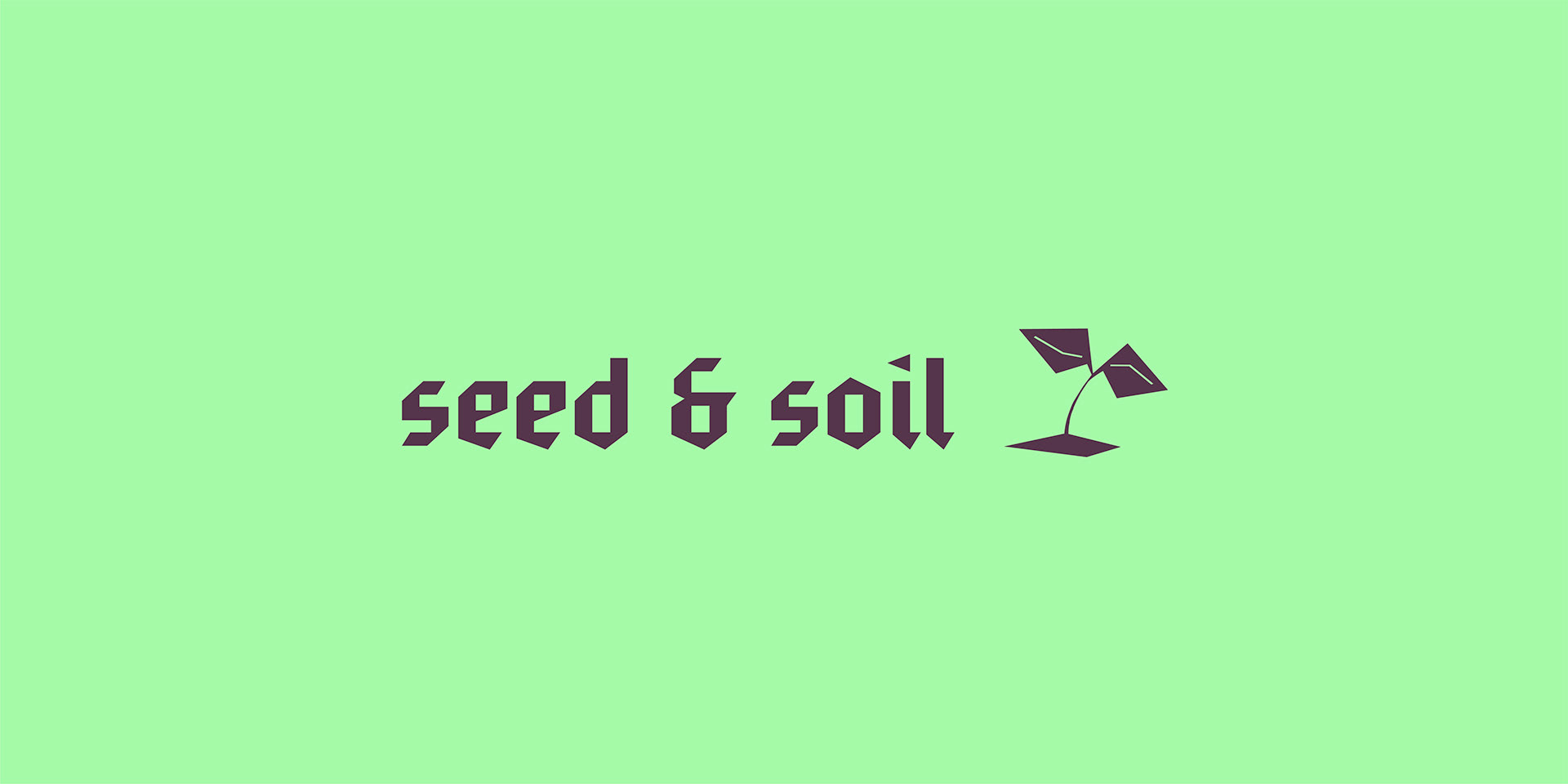 seed & soil - Brand Design