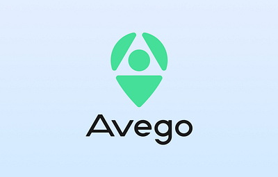 Avego app app icon brand identity branding cab design driver food delivery icon icon design illustration logo logo designer logos logotype point robot taxi travel ui