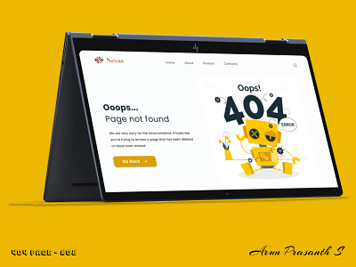 404 page 404 page branding dailyui design graphic design illustration ui uidesigner uiux vector