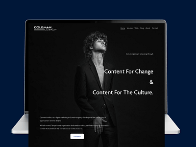 Coleman Intellect - Web Design front end development squarespace ui web design