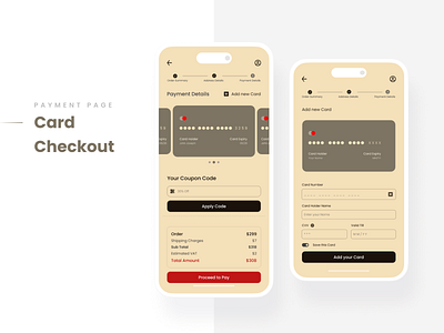 Credit Card Checkout creditcardcheckout dailyui dailyuichallenge paymentpage ui