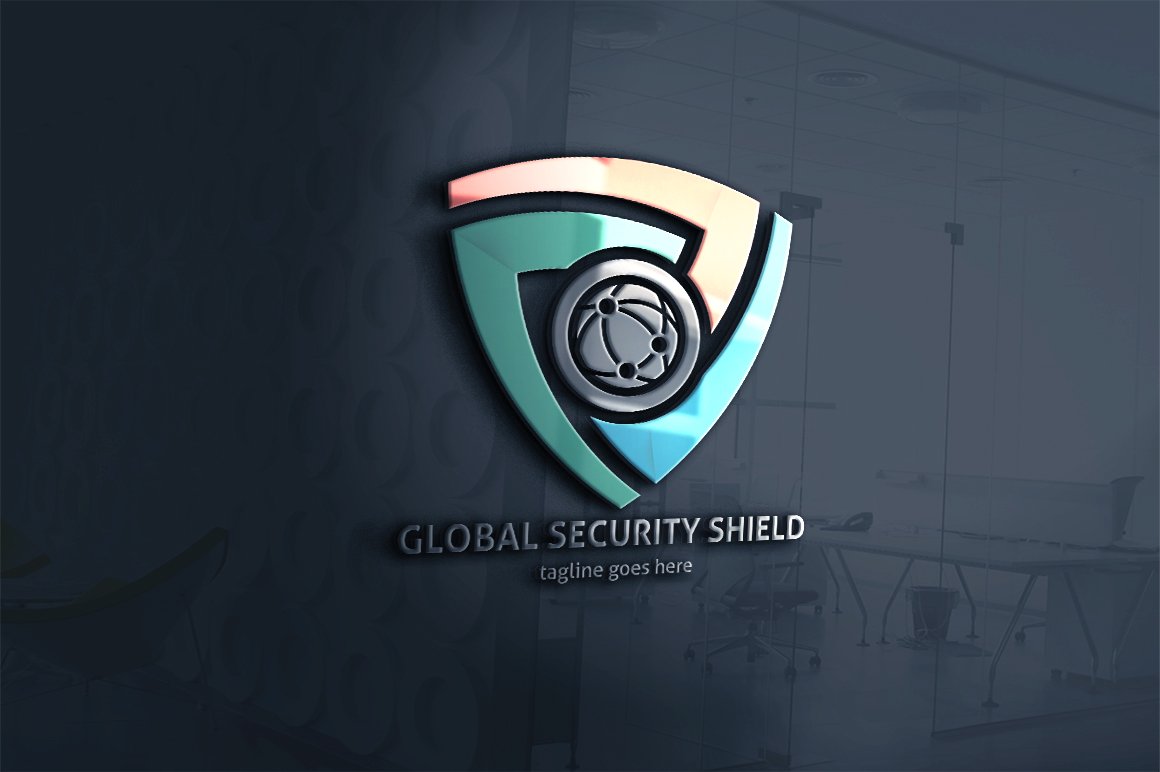 Global Security Shield Logo by Design_Planet on Dribbble