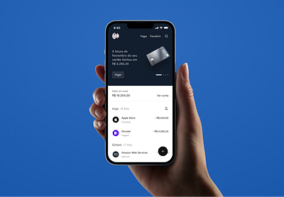 Bank App app bank banking feed finance ios payment timeline ui ux