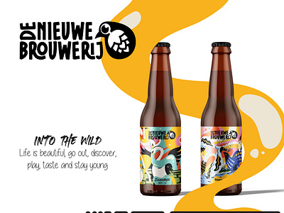 DE NIEUWE BROUWERIJ . Label Design beer label design bottle bottle label design branding folebranding graphic design label design label packaging desing packaging design product package product packaging