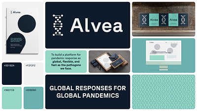 Concept - Alvea Branding branding design graphic design illustration logo typography vector