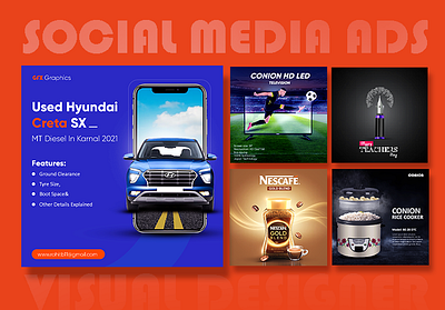 Social Media Ads (4) 3d animation branding graphic design logo motion graphics ui