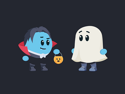 MEE6 Characters - Halloween adobe character design character illustration design figma illustration vector