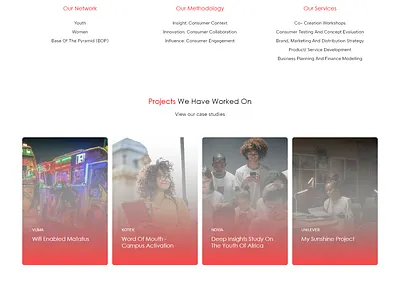 Grass Company UI Design graphic design web