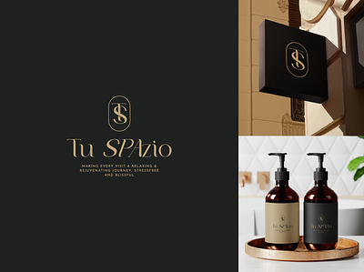 Logo — Tu SPAzio beauty branding design graphic design logo mockup spa vector