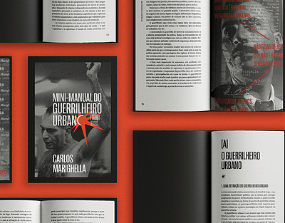 mini manual do guerrilheiro urbano e outros textos book book cover book design capa cover design diagramação editora