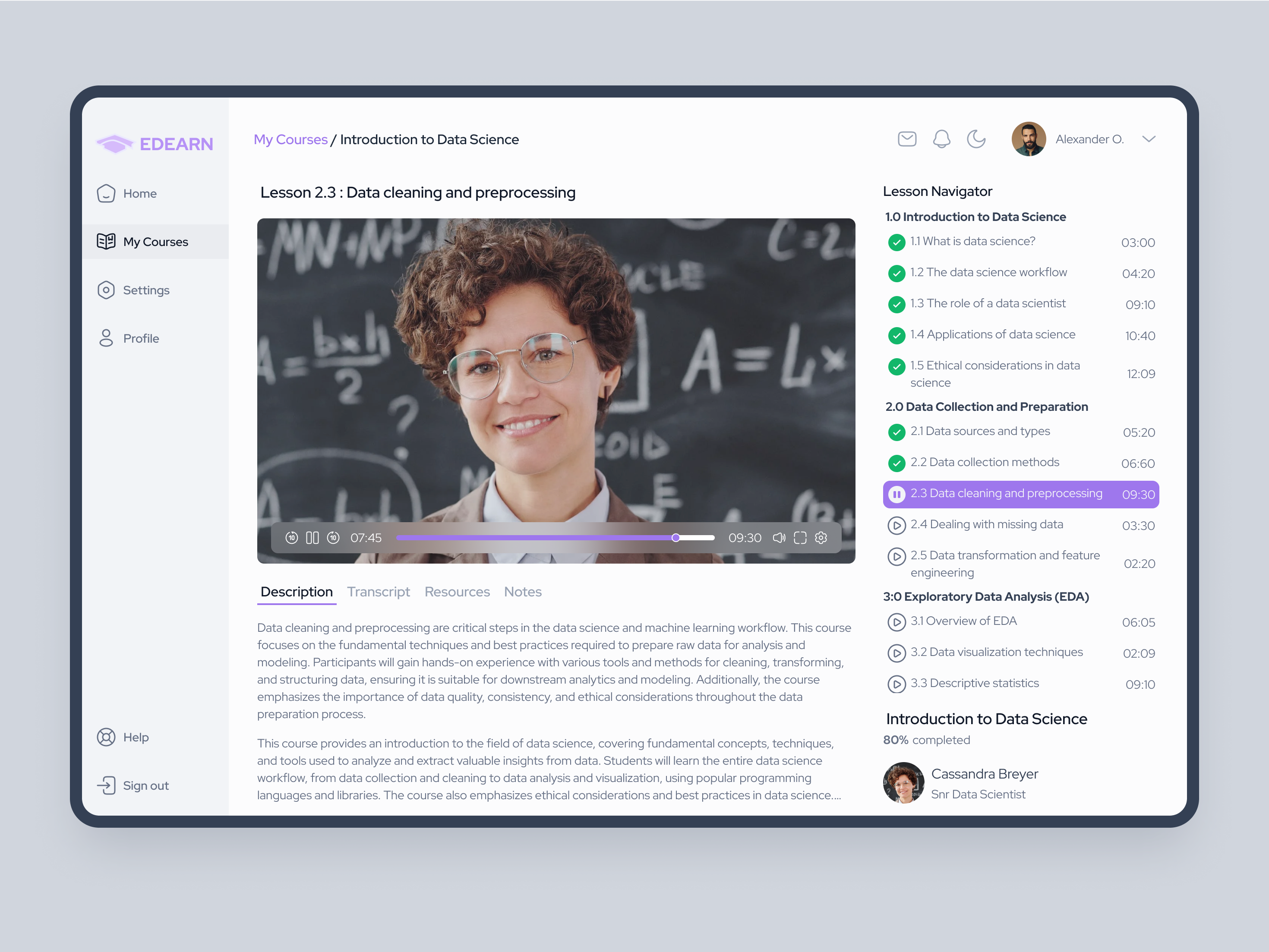 Example of UX/UI Design For Web Apps And Dashboards