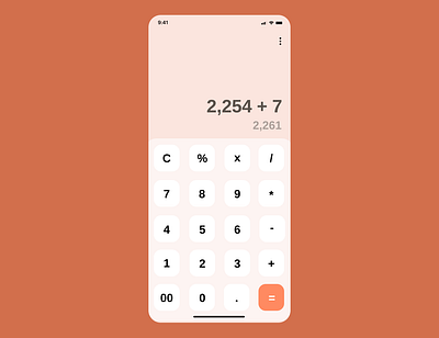 Daily UI's daily UI design challenge #004 day, #DailyUI 3d animation branding calculator graphic design logo motion graphics ui