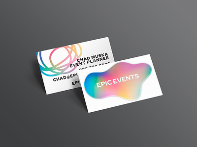 Fun Colorful Business Card / Brand Identity bold branding business card colorful design identity