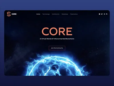 Landing Animation animation clean coin crypto design minimal ui