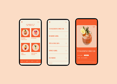 Spritz - Mobile App Concept