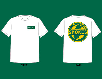 Good Felon Smokes apparel graphics graphic design logo mockup