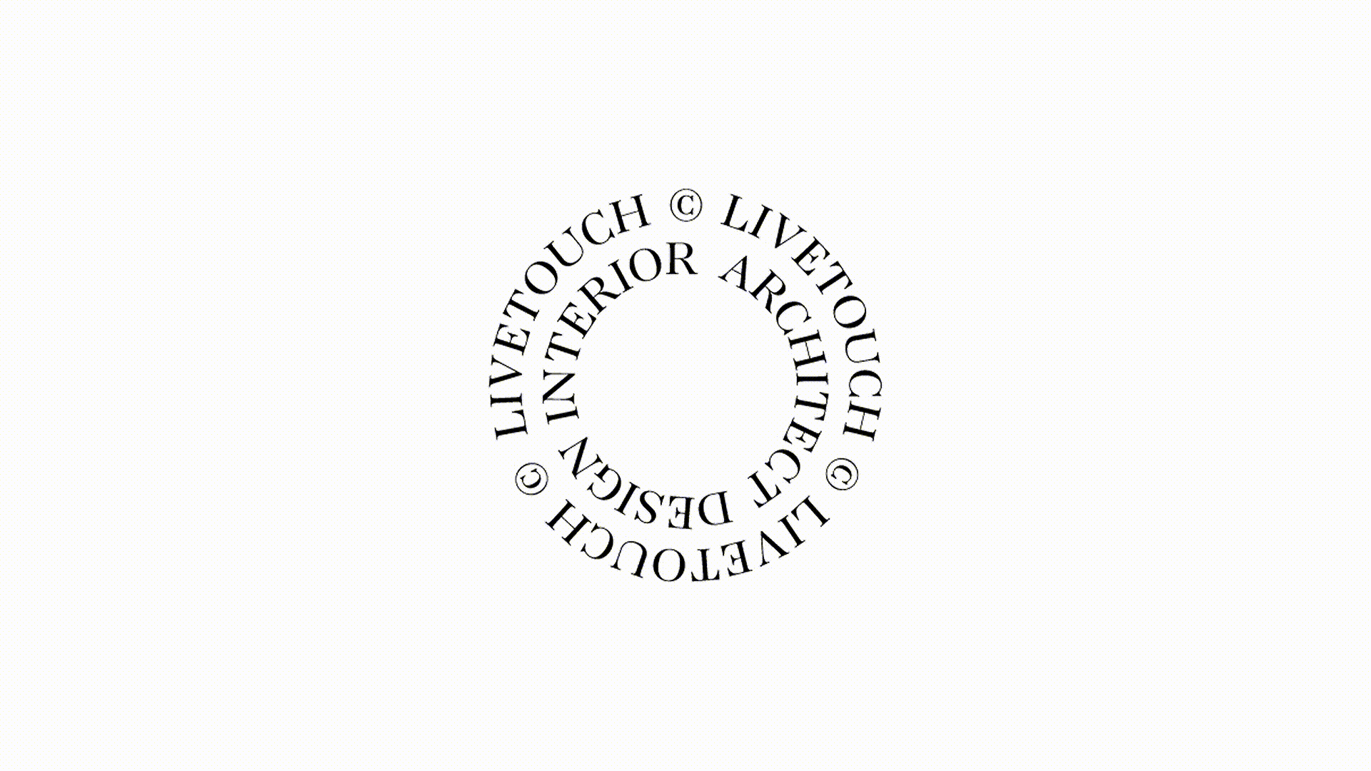 LIvetouch logo animation branding graphic design logo
