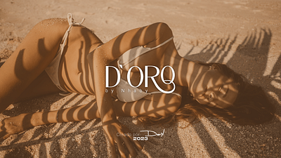 D`Oro by Nhaby branding graphic design identity logo