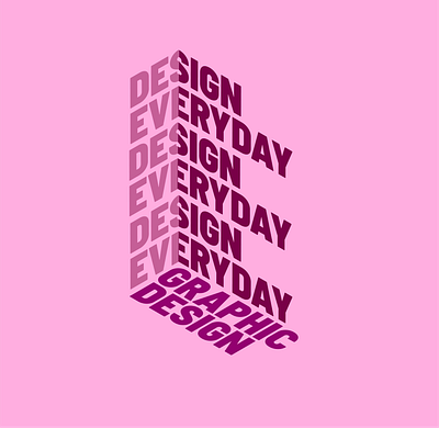 Design everyday adobe adobeillustrator design graphic design typography